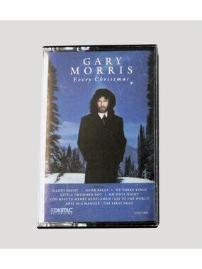Gary Morris Every Christmas Cassette Tape Album 1988 Holiday Songs Music